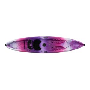 Perception Tribe 11.5′ Sit-On-Top Recreational Kayak – Adjustable Framed Seat & Ample Front/Rear Storage (Dapper)