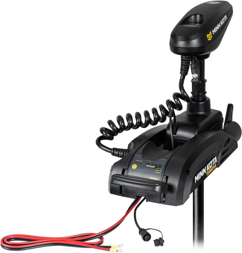 Minn Kota Terrova Kayak 55 lb Thrust GPS Bow-Mount Trolling Motor with Safety Switch Kit, 36″ Shaft, Micro Remote - Image 5