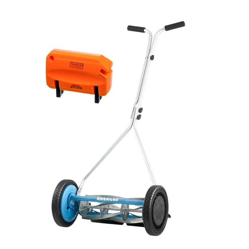 American Lawn Mower Company 14″ (35.6 cm) 4-Blade Manual Reel Mower – 5-Position Height, 20 lb (9.1 kg) - Image 3
