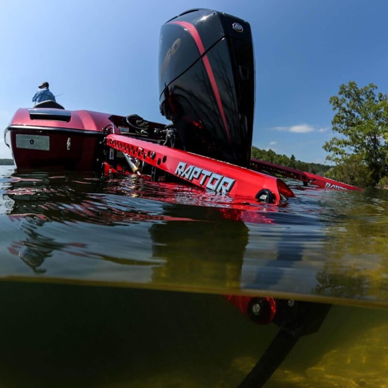 Minn Kota 1810630 Raptor 10 ft Active Hydraulic Shallow Water Anchor, Black - Image 8