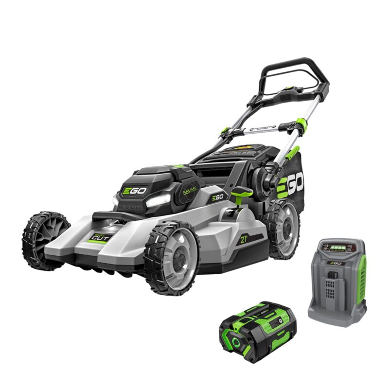 EGO POWER+ 21” Cordless Electric Lawn Mower with 56V 6.0Ah Battery & 320W Charger – 6.0 ft-lbs Torque, Up to 55 Min Runtime, 7-Position Cutting, 3-in-1 Mulch/Bag/Side Discharge (LM2114) - Image 3