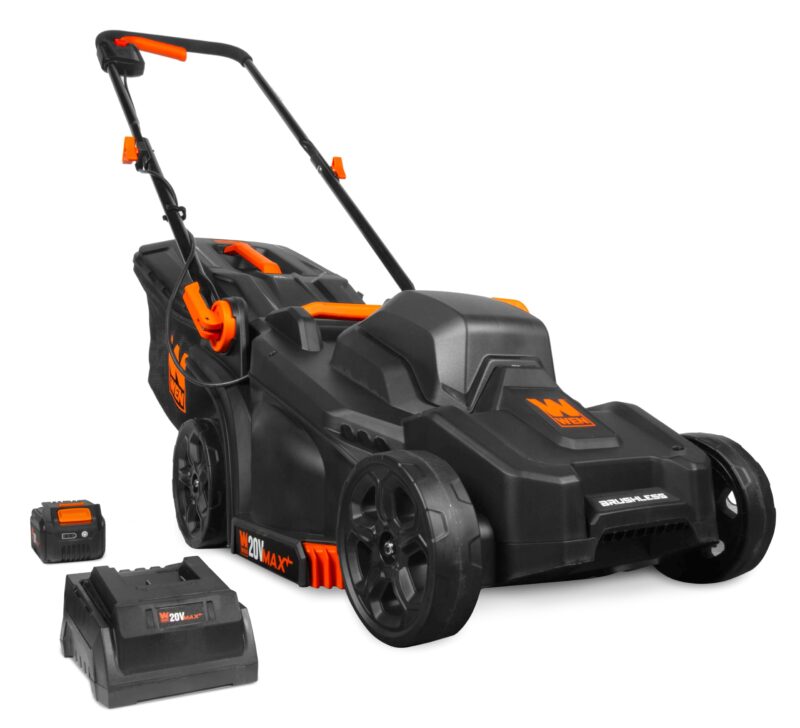 WEN 15″ (38 cm) 13-Amp Corded Dethatcher & Scarifier with 12-Gallon (45 L) Collection Bag – Model DT1315 - Image 5