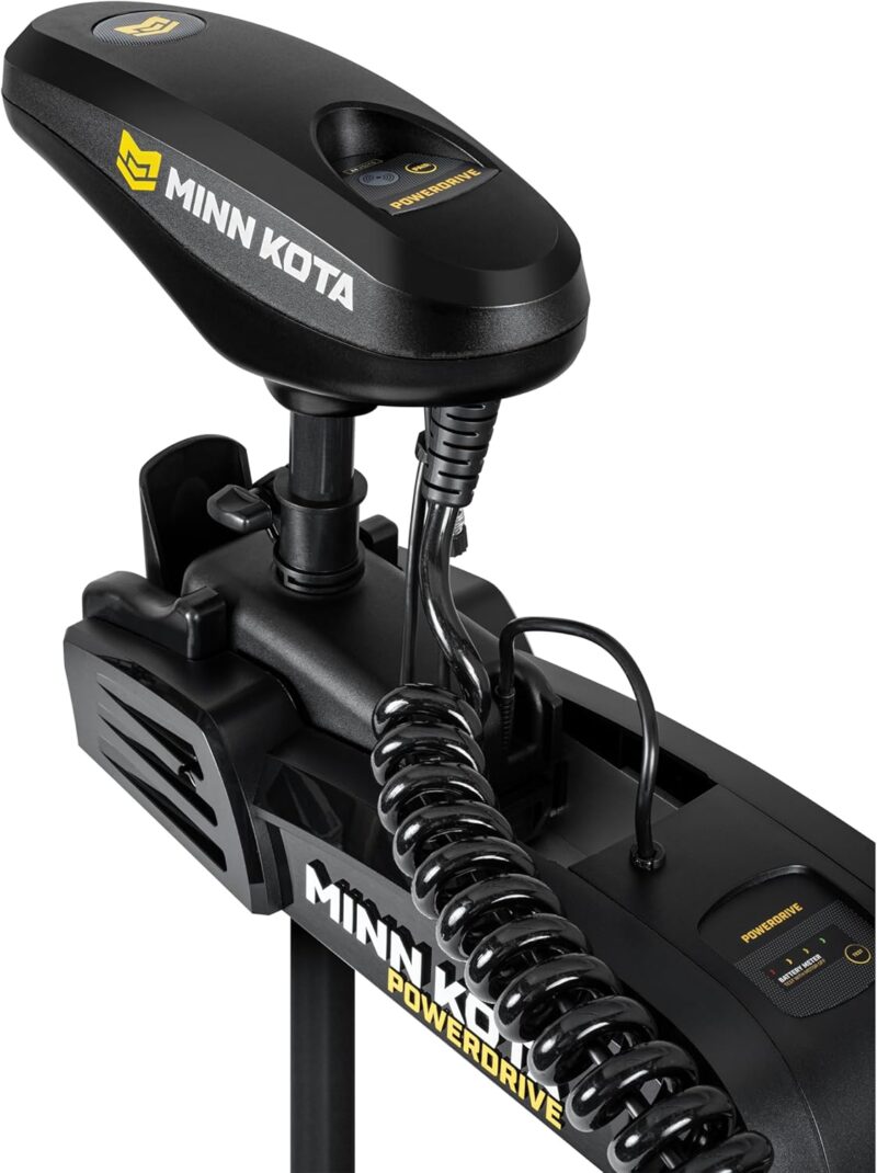 Minn Kota PowerDrive 55 lb Thrust Bow-Mount Trolling Motor with Dual Spectrum CHIRP Sonar, 54″ Shaft, Freshwater - Image 6