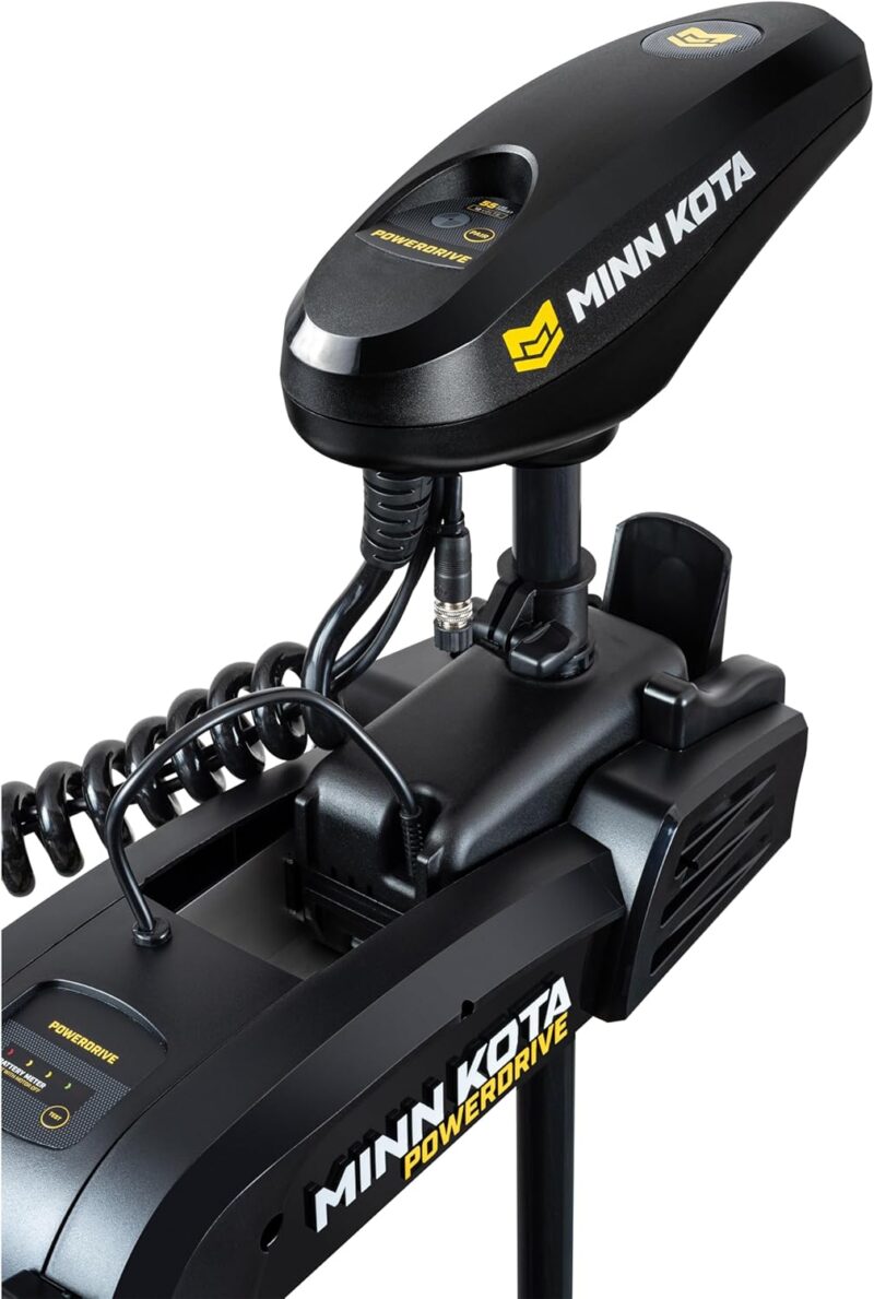 Minn Kota PowerDrive 55 lb Thrust Bow-Mount Trolling Motor with Dual Spectrum CHIRP Sonar, 54″ Shaft, Freshwater - Image 5