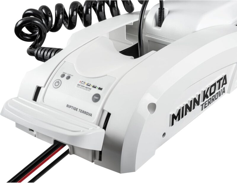 Minn Kota 1363770 Riptide Terrova 55 lb Thrust Bow-Mount Trolling Motor with Spot-Lock®, Wireless Remote, 54″ Shaft, Saltwater Resistant - Image 5