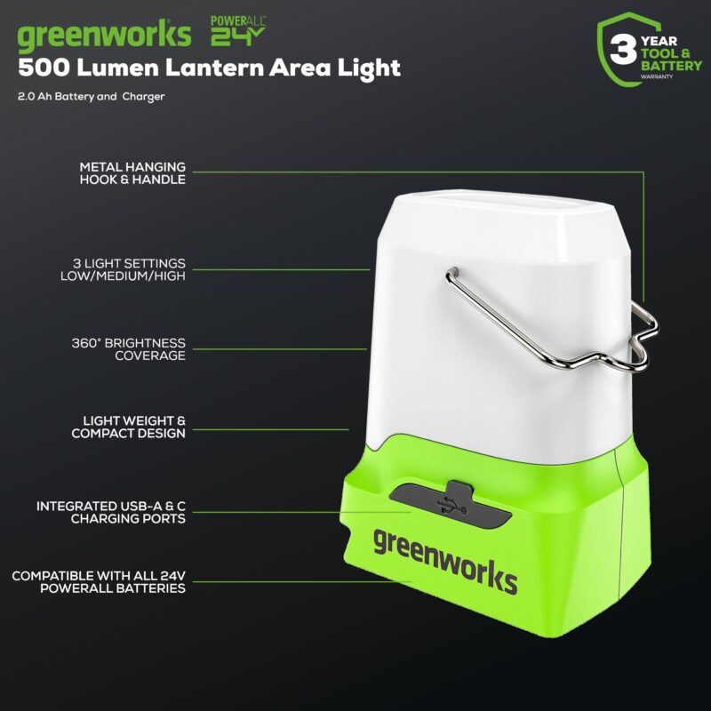 Greenworks 48V Brushless Cordless Push Lawn Mower – 17″ (43 cm) Deck, Dual 4.0 Ah Batteries & Rapid Charger, 45 Min Runtime - Image 53