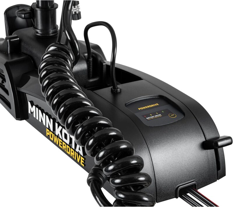 Minn Kota PowerDrive 55 lb Thrust Bow-Mount Trolling Motor with Dual Spectrum CHIRP Sonar, 54″ Shaft, Freshwater - Image 4