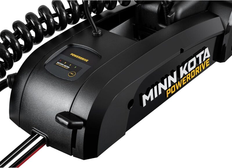 Minn Kota PowerDrive 55 lb Thrust Bow-Mount Trolling Motor with Micro Remote, 54″ Shaft, Freshwater - Image 3