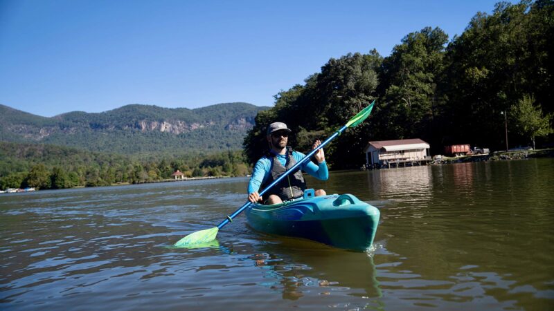 Perception Joyride 10′ Sit-In Kayak for Adults & Kids – Multi-Water Recreational Kayak with Selfie Slot (Deja Vu) - Image 17