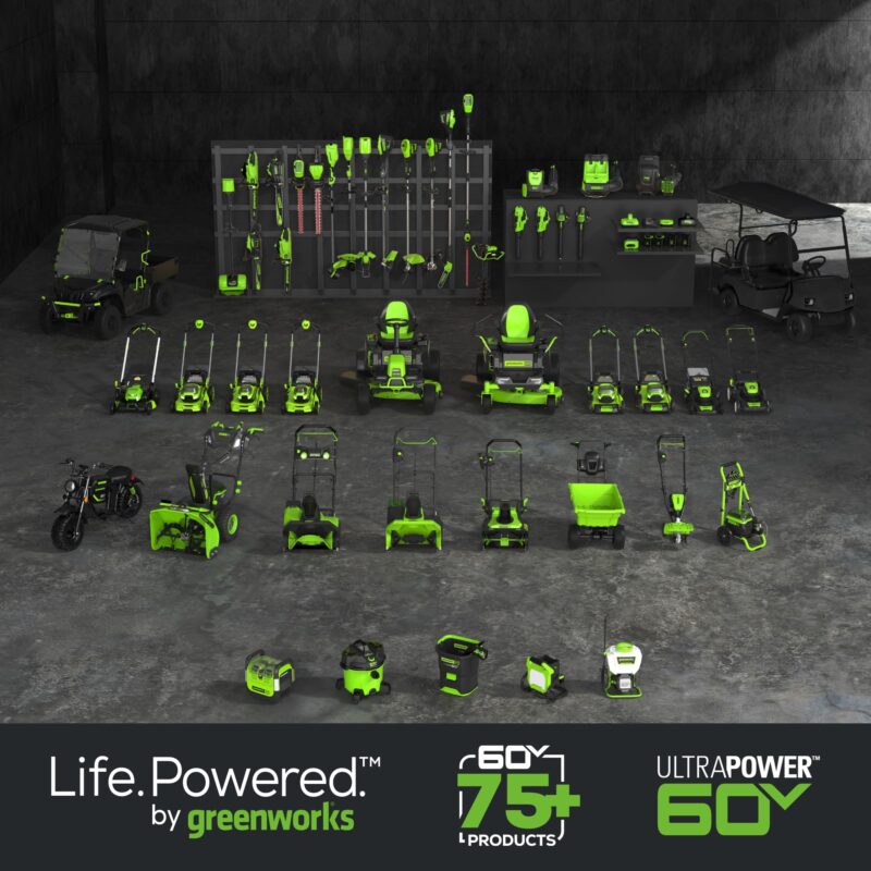 Greenworks 60V Brushless Cordless Push Lawn Mower – 17″ (43 cm) Deck, 4.0 Ah Battery & 3 A Rapid Charger, 40 Min Runtime - Image 41