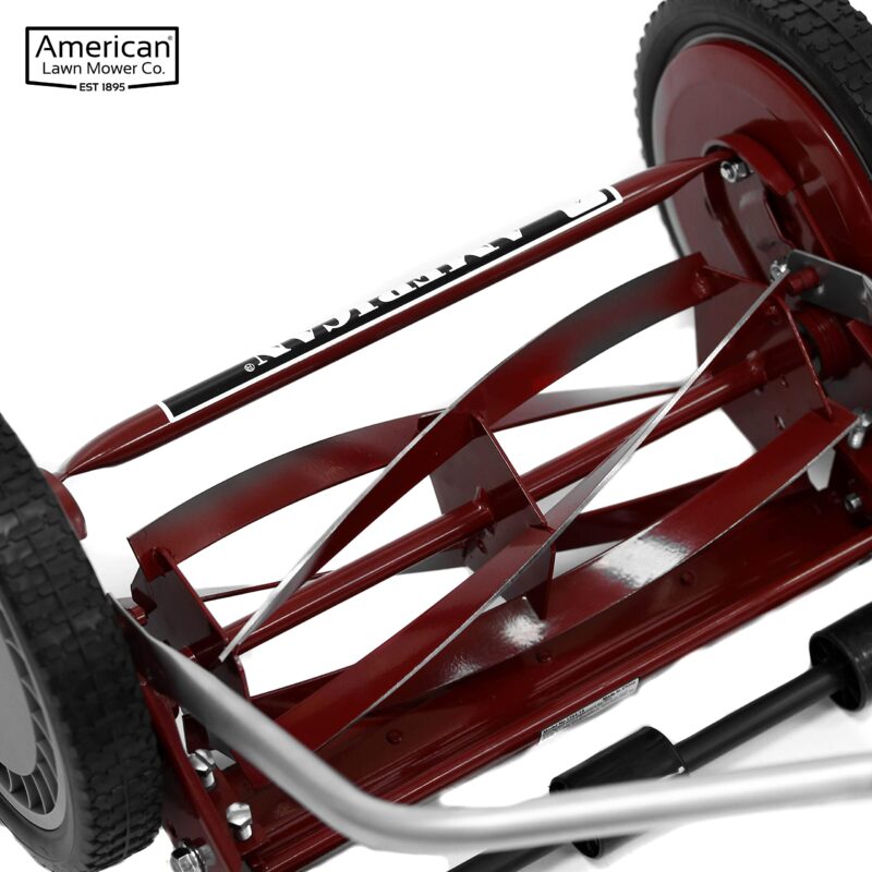 American Lawn Mower Company 14″ (35.6 cm) 4-Blade Manual Reel Mower – 5-Position Height, 20 lb (9.1 kg) - Image 15