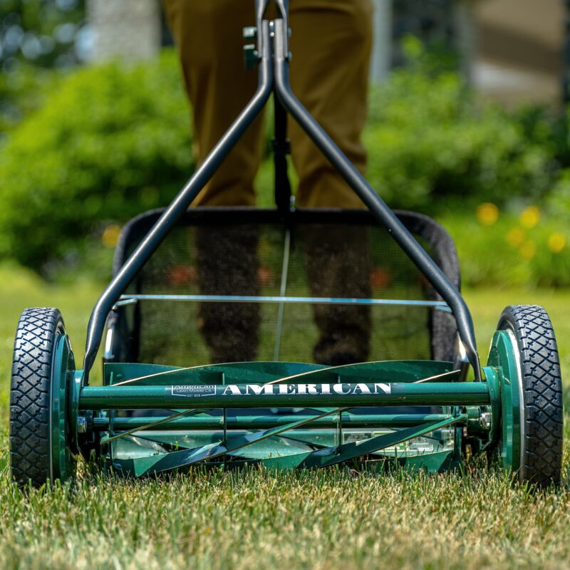American Lawn Mower Company 14″ (35.6 cm) 4-Blade Manual Reel Mower – 5-Position Height, 20 lb (9.1 kg) - Image 84