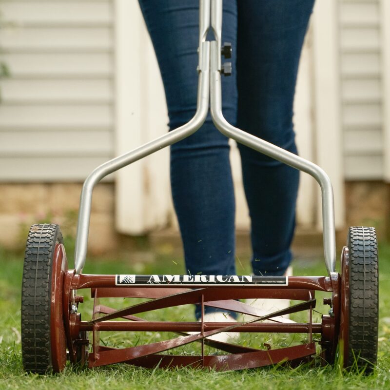 American Lawn Mower Company 14″ (35.6 cm) 4-Blade Manual Reel Mower – 5-Position Height, 20 lb (9.1 kg) - Image 12
