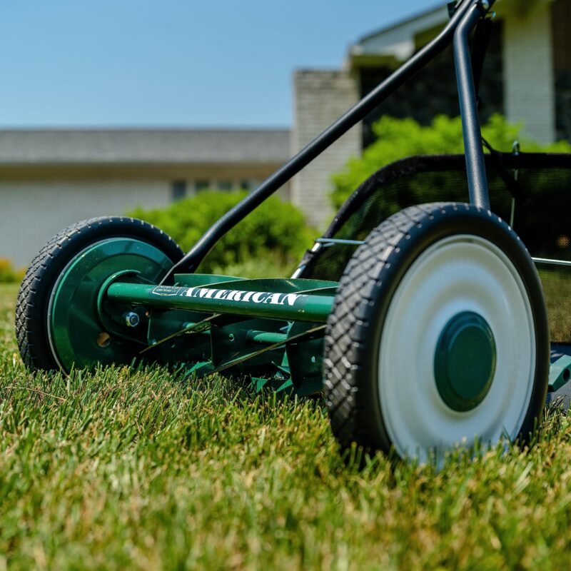 American Lawn Mower Company 14″ (35.6 cm) 4-Blade Manual Reel Mower – 5-Position Height, 20 lb (9.1 kg) - Image 85