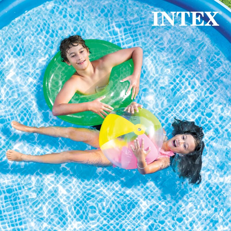 Intex 28167EH Easy Set Inflatable Pool Set – 15ft (4.57m) x 48in (122cm) Round Above Ground Pool with 1,000 GPH Pump, Ladder, Cover & Ground Cloth – 3,736 Gallon (14,141L) Capacity – 3-Ply PVC - Image 15