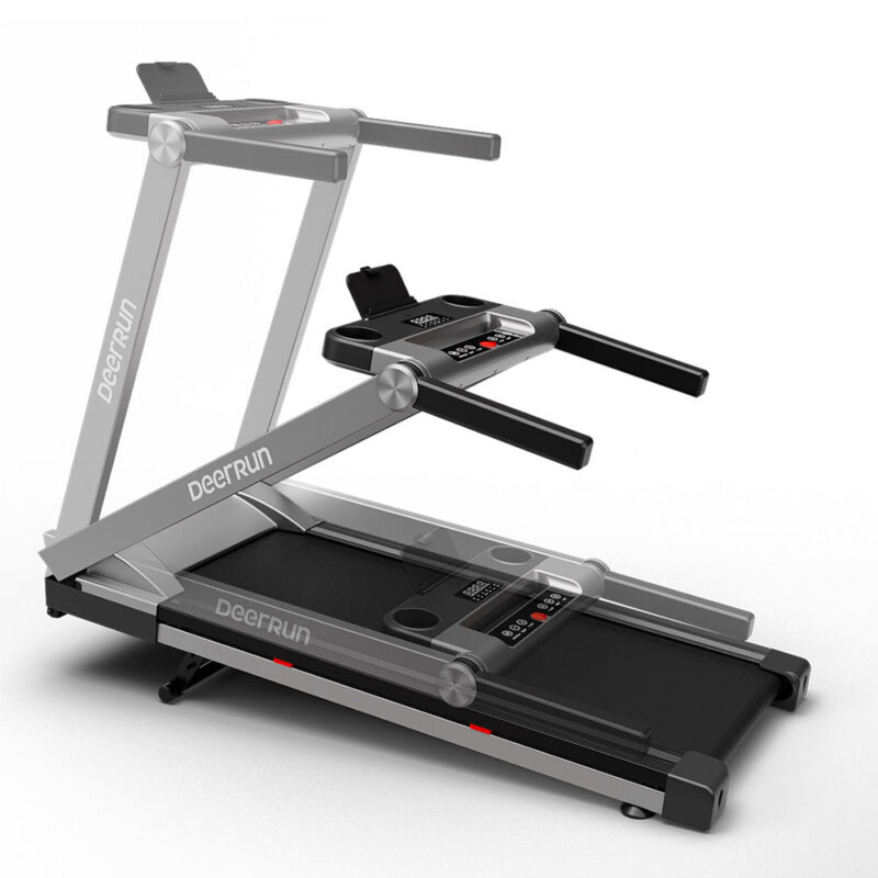 DeerRun A1 Pro Folding Smart Treadmill with 6% Incline - 16 KPH, 158 Kg Capacity
