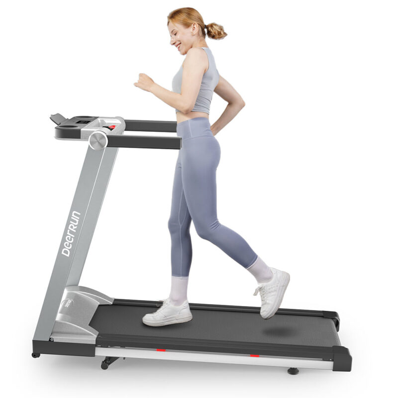 DeerRun A1 Pro Folding Smart Treadmill with 6% Incline - 16 KPH, 158 Kg Capacity